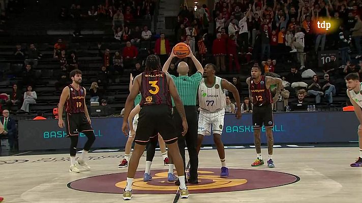 Baloncesto en RTVE - Champions League. 1/8 Final: Galatasaray - Unicaja
