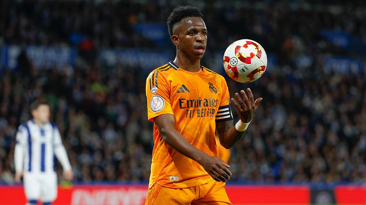 Los Deportes de La1 - LaLiga denuncia a los responsables de los insultos y gestos racistas contra Vinícius en Anoeta