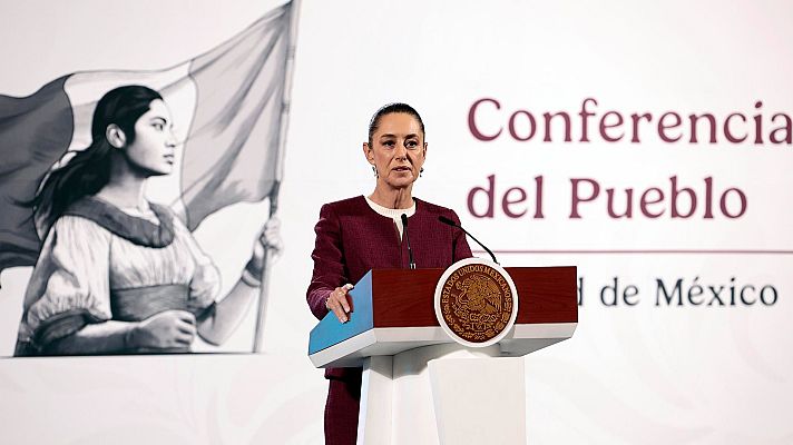 La tarde en 24h - Sheinbaum celebra la pausa de aranceles tras una llamada con Trump