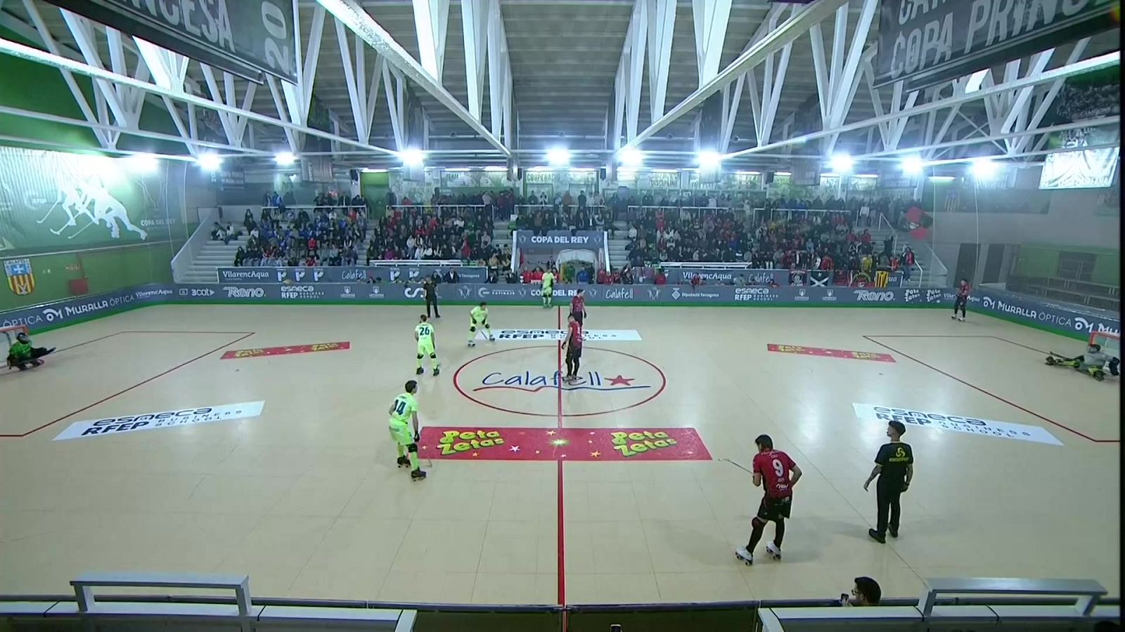 Hockey patines – Copa del Rey. 1/4 final: Barça - Club Esportiu Noia Freixenet  - ver ahora