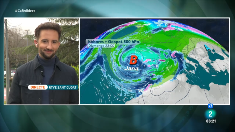 El Temps - La borrasca Jana marcarà el temps del cap de setmana | Veure