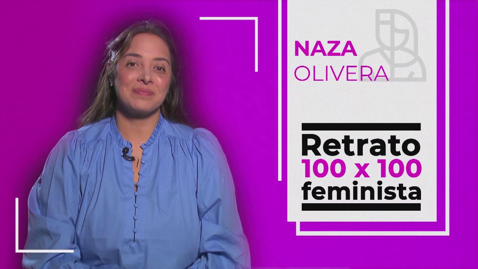Retrato 100x100 feminista: Nazareth Olivera | Ver