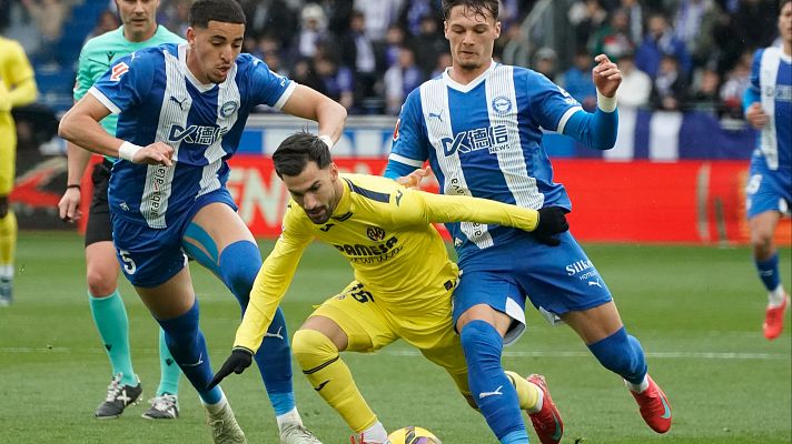 Resúmenes de LaLiga - Deportivo Alavés - Villarreal: resumen del partido de la 27ª jornada de Liga | Primera