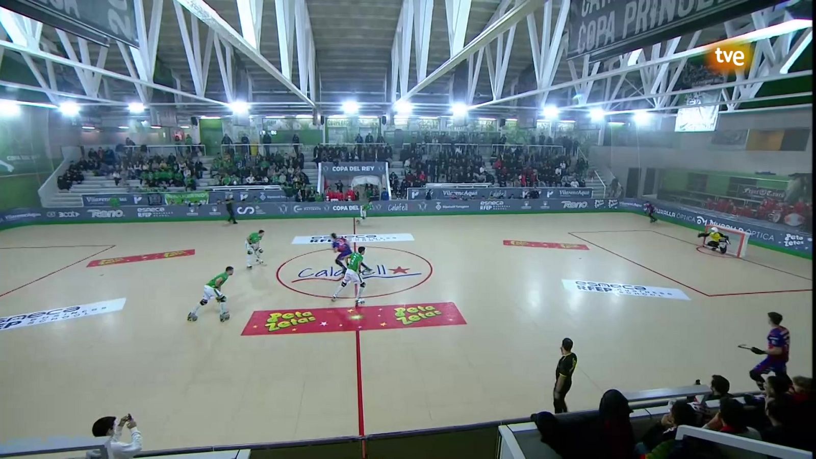 Hockey patines – Copa del Rey. 1/4 final: Deportivo Liceo - Igualada Rigat HC - ver ahora