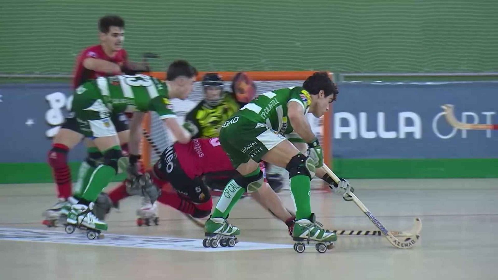 Hockey patines – Copa del Rey. 1/4 final: Reus Deportiu Virginias - Parlem Calafell - ver ahora