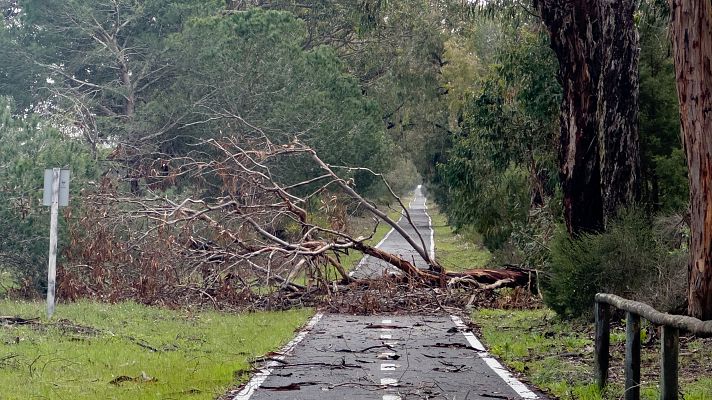 Telediario Fin de Semana - La borrasca Jana deja 16 comunidades en aviso y numerosas incidencias