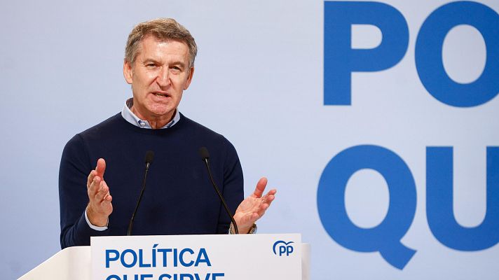 Telediario Fin de Semana - El PP reprocha a Sánchez que le dé el mismo trato que otros partidos para hablar de defensa