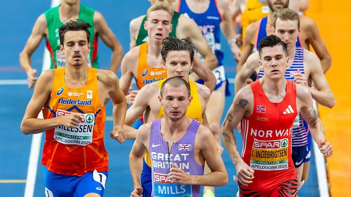 Atletismo - Campeonato de Europa Pista Cubierta. Sesión vespertina 09/03/2025