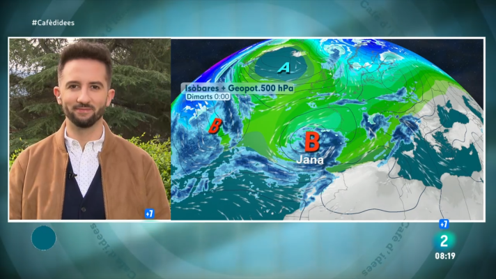 El temps - Balanç de la Borrasca Jana que encarà mantindrà el temps insegur