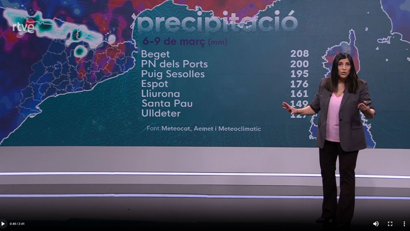 El Temps a Catalunya amb Sònia Papell (10/03/2025) | RTVE Catalunya - El temps | Veure