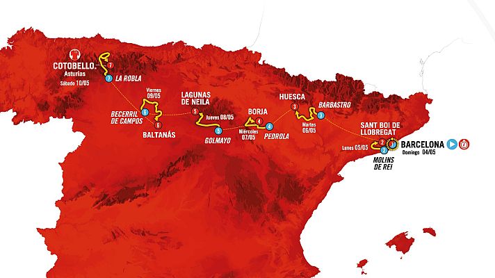 Los Deportes de La1 - Lagunas de Neila y Asturias, etapas decisivas de la Vuelta ciclista a España femenina de 2025