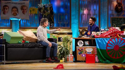 Carlos Soria le pide patrocinio a David Broncano