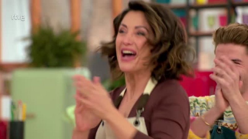 Nagore consigue el delantal de pastelera estrella por tercera vez - Bake off: famosos al horno | Ver