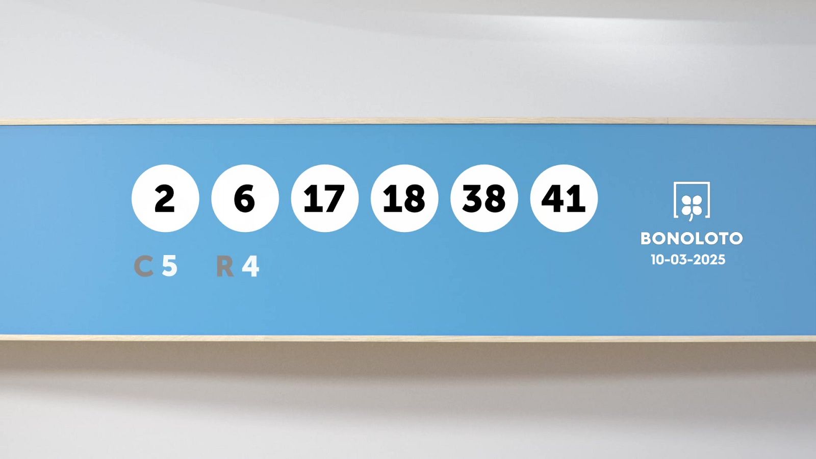 Sorteo de la Lotería Bonoloto del 10/03/2025 - Ver ahora