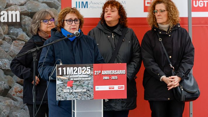 Informativo 24h - 11M: las asociaciones de víctimas del terrorismo conmemoran el 21 aniversario