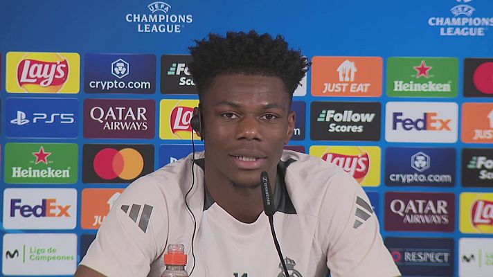 Fútbol - Aurelien Tchouaméni: "Claro que escucho las pitadas, pero lo importante es mi trabajo en el partido"