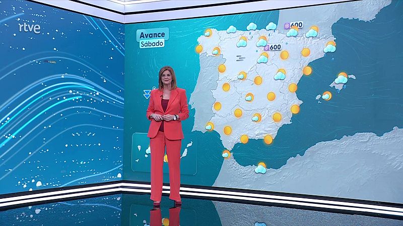 Máximas aumentan en la vertiente atlántica, litorales mediterráneos y Baleares, descensos en el Cantábrico - ver ahora