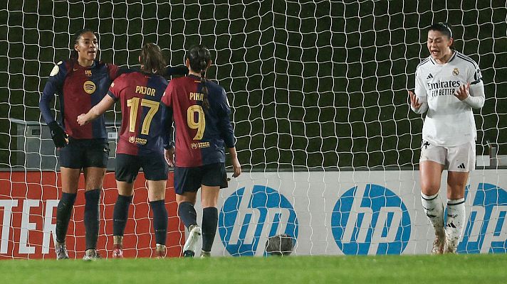 Telediario Matinal - El Barça, a un paso de sellar la final de Copa de la Reina ante el Real Madrid