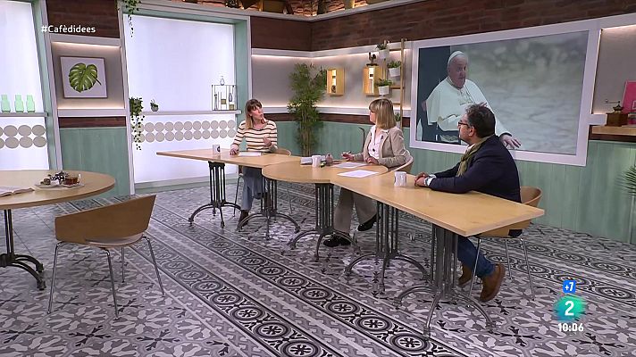 Cafè d'idees - 12 anys del papa Francesc: com comunica el Vaticà?