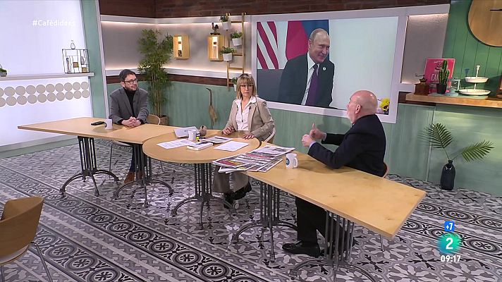 Cafè d'idees - Elma Saiz, Sergi Pàmies i Sara García Alonso