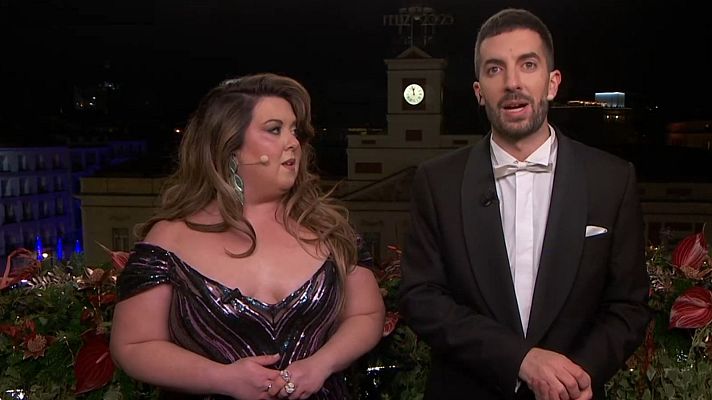 Telediario 1 - Archivada la denuncia contra Broncano y Lalachus por la estampita de las campanadas