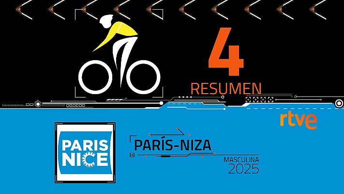 Ciclismo - París - NIza 2025: resumen etapa 4