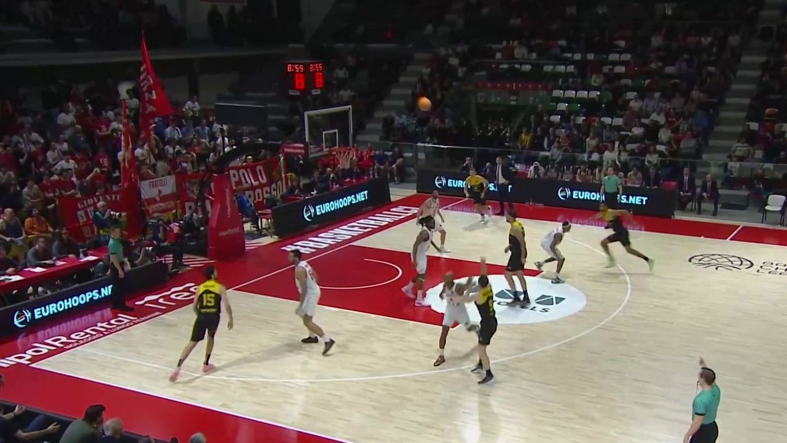 Baloncesto - Champions League. 1/8 Final: Pallacanestro Reggiana - La Laguna Tenerife  - ver ahora