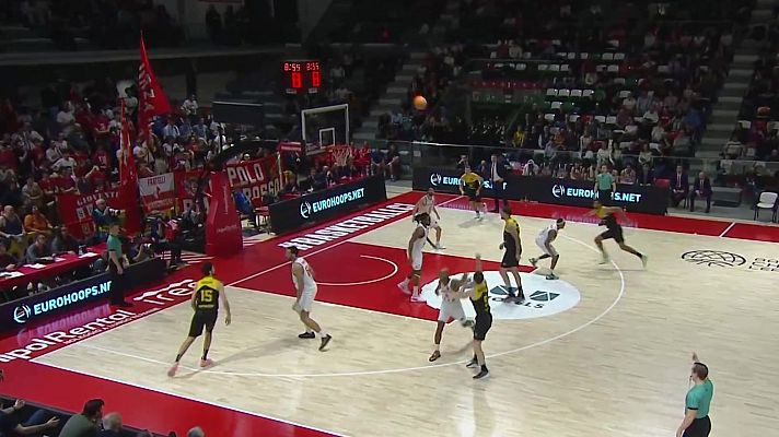 Baloncesto en RTVE - Champions League. 1/8 Final: Pallacanestro Reggiana - La Laguna Tenerife