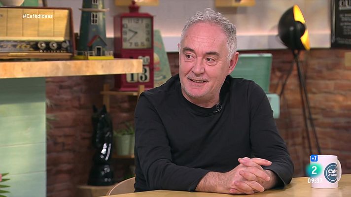 Cafè d'idees - Ferran Adrià: "Estic tant liat com quan tenia el restaurant"