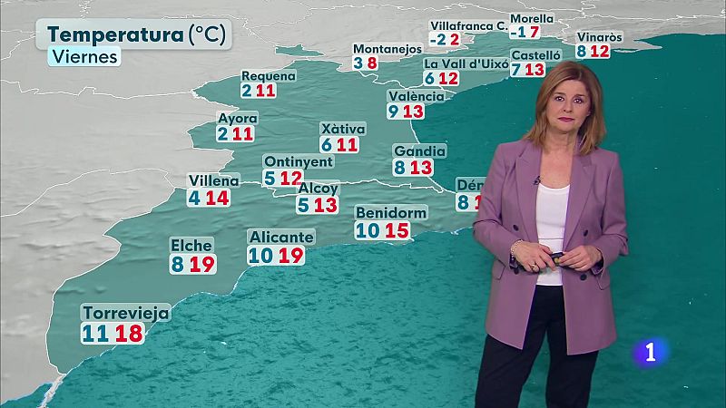 El tiempo en la Comunitat Valenciana - 13/03/2025 | Ver