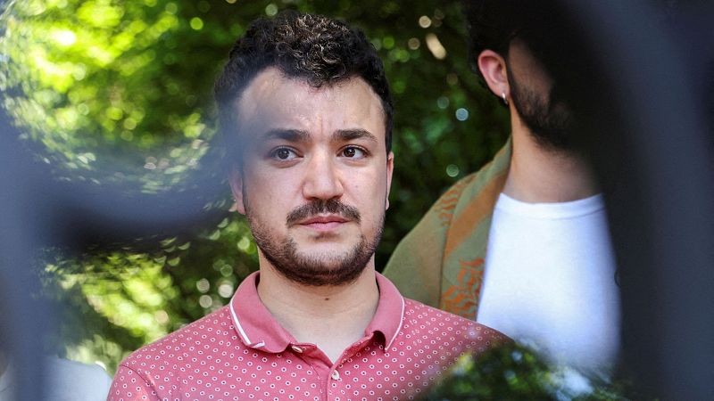 Detenido un organizador de las protestas universitarias contra la guerra de Gaza en EE.UU. - Telediario 1 | Ver