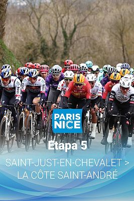 Ciclismo - París - Niza. 5ª Etapa: Saint Just en Chevalet - La Côte Saint André