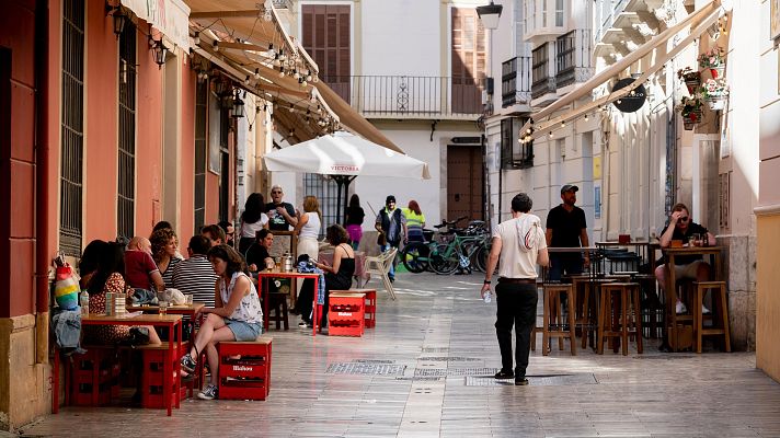 Telediario 2 - Bares y restaurantes hacen balance cinco años después de la pandemia por la covid-19