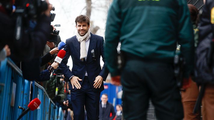  - Piqué comparece como investigado por el contrato que llevó la Supercopa a Arabia Saudí