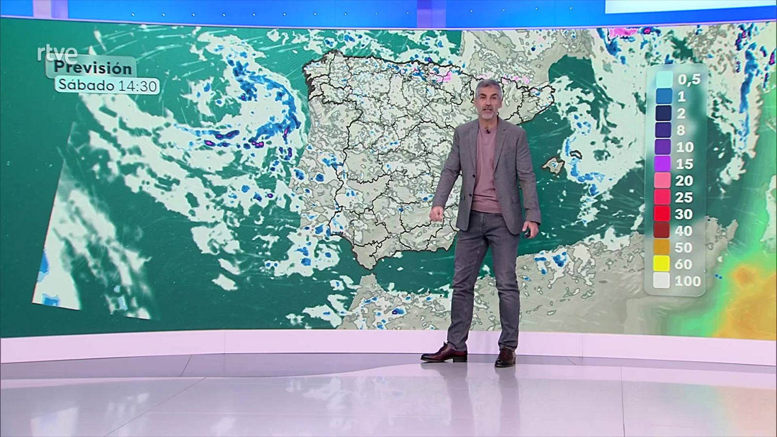 Precipitaciones con tormenta pudiendo ser fuertes en Andalucía, Baleares y extremo sureste peninsular - ver ahora