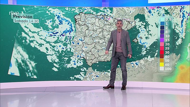 Precipitaciones con tormenta pudiendo ser fuertes en Andalucía, Baleares y extremo sureste peninsular - ver ahora