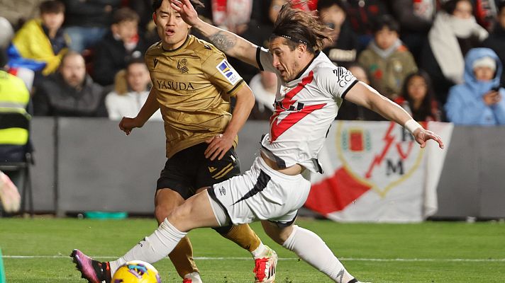 Resúmenes de LaLiga - Rayo Vallecano - Real Sociedad: resumen del partido de la 28ª jornada de Liga | Primera