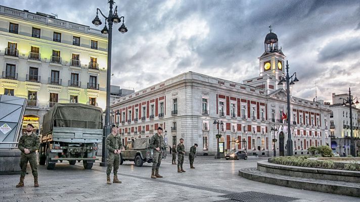 Telediario 1 - Se cumplen cinco años del estado de alarma y del inicio del confinamiento obligatorio