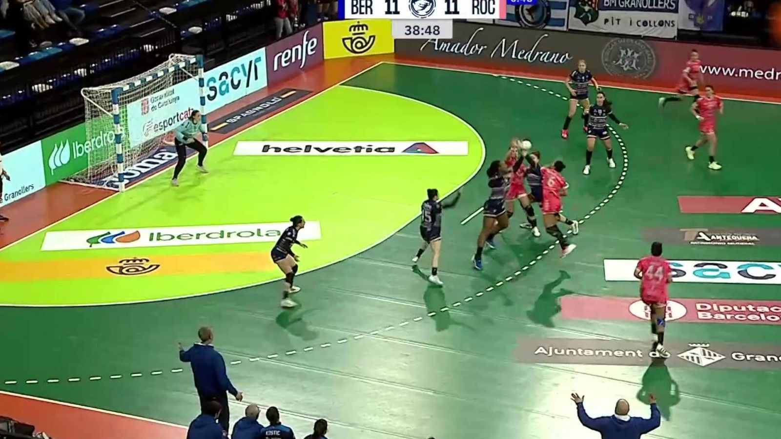 Balonmano - Copa de la Reina. ¼ final: Super Amara Bera Bera - Rocasa Gran Canaria - ver ahora