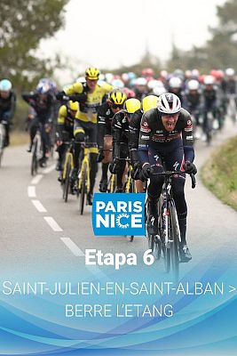 Ciclismo - París - Niza. 6ª Etapa: Saint Julien en Saint Alban - Berre l’Etang