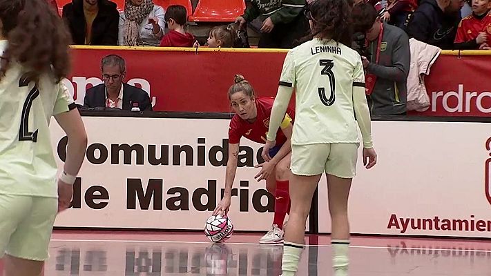 Fútbol Sala - Amistoso Selección Femenina: España - Portugal