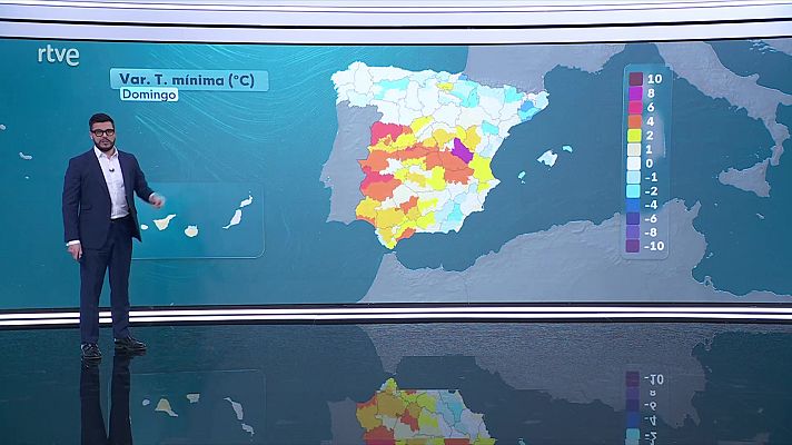 El tiempo - Chubascos fuertes en el nordeste de Cataluña. Nevadas en los Pirineos, sobre todo en los orientales