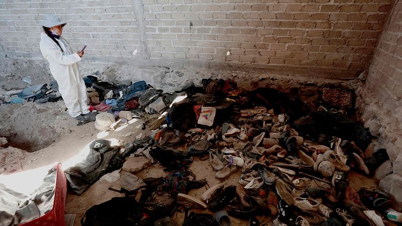 Indignación en México tras el hallazgo de un centro de exterminio de un cártel en Jalisco