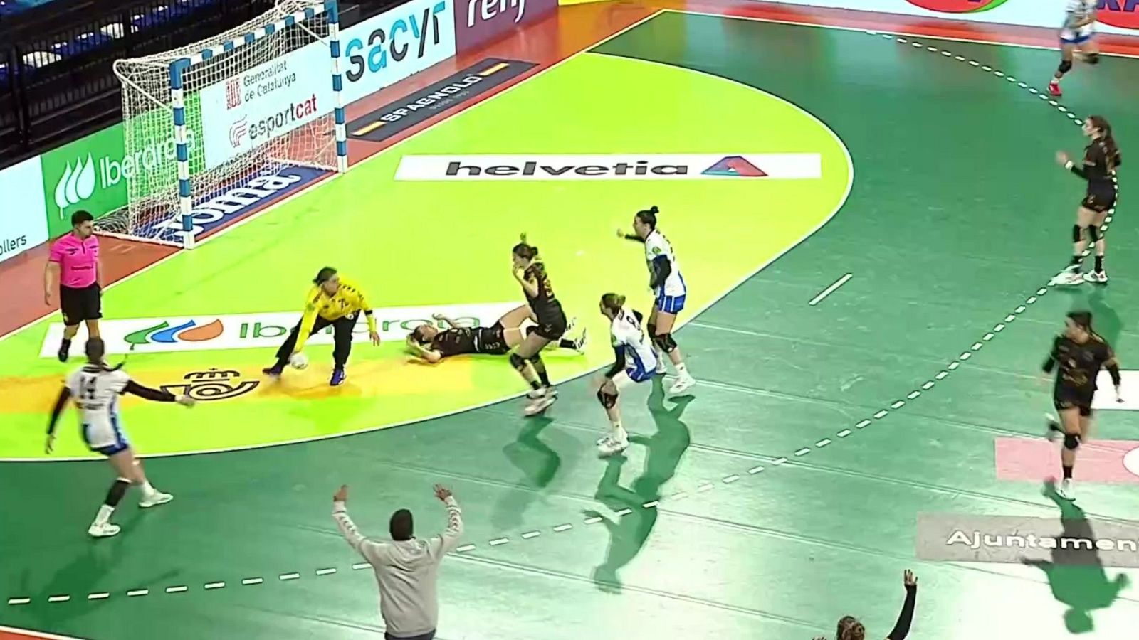 Balonmano - Copa de la Reina. 2ª semifinal: KH-7 Granollers - Replasa Beti-Onak - ver ahora