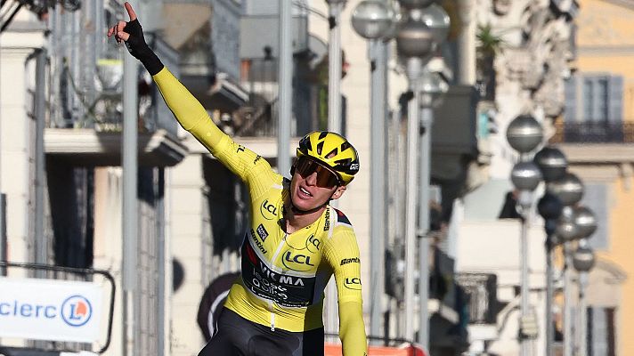 Ciclismo - Sheffield gana la etapa y Jorgenson vence la París Niza 2025