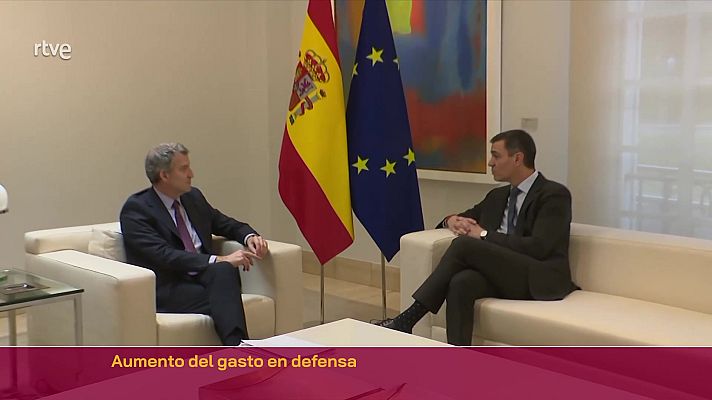 Parlamento - Ronda de negociaciones por el aumento del gasto en defensa