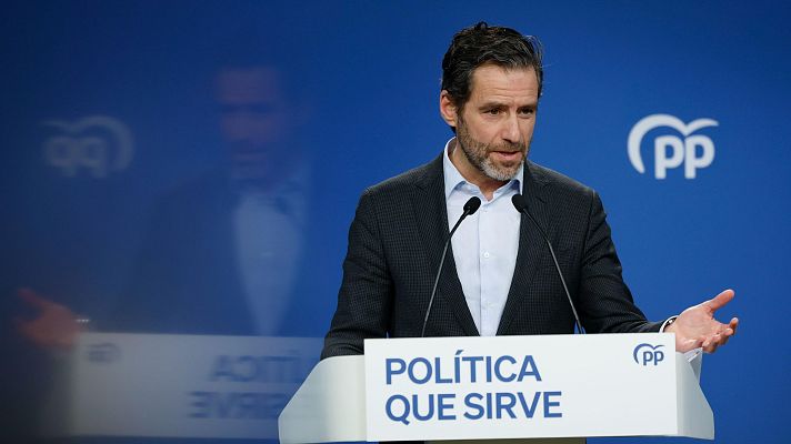 Telediario 1 - El PP apoya el pacto presupuestario de Mazón con Vox para porque brinda "estabilidad"