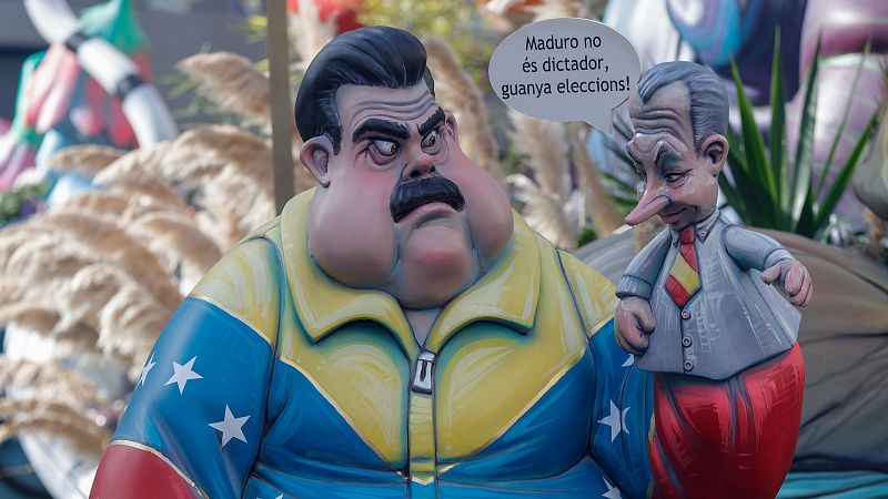 La sátira política, protagonista en las Fallas - Telediario 2 | Ver