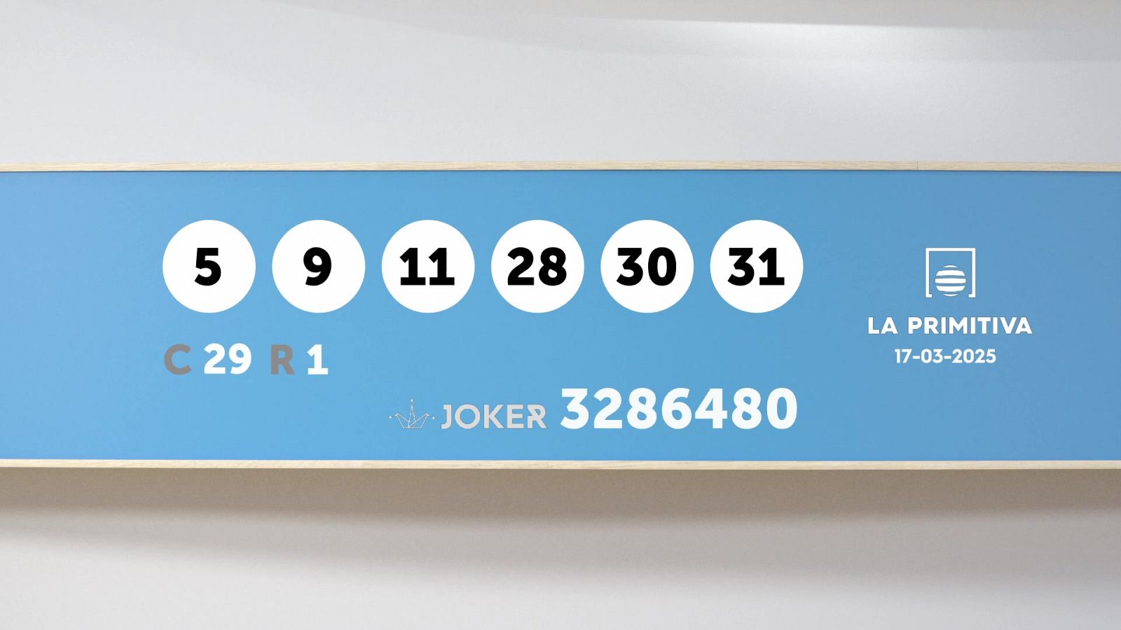 Sorteo de la Lotería Primitiva y Joker del 17/03/2025 - Ver ahora