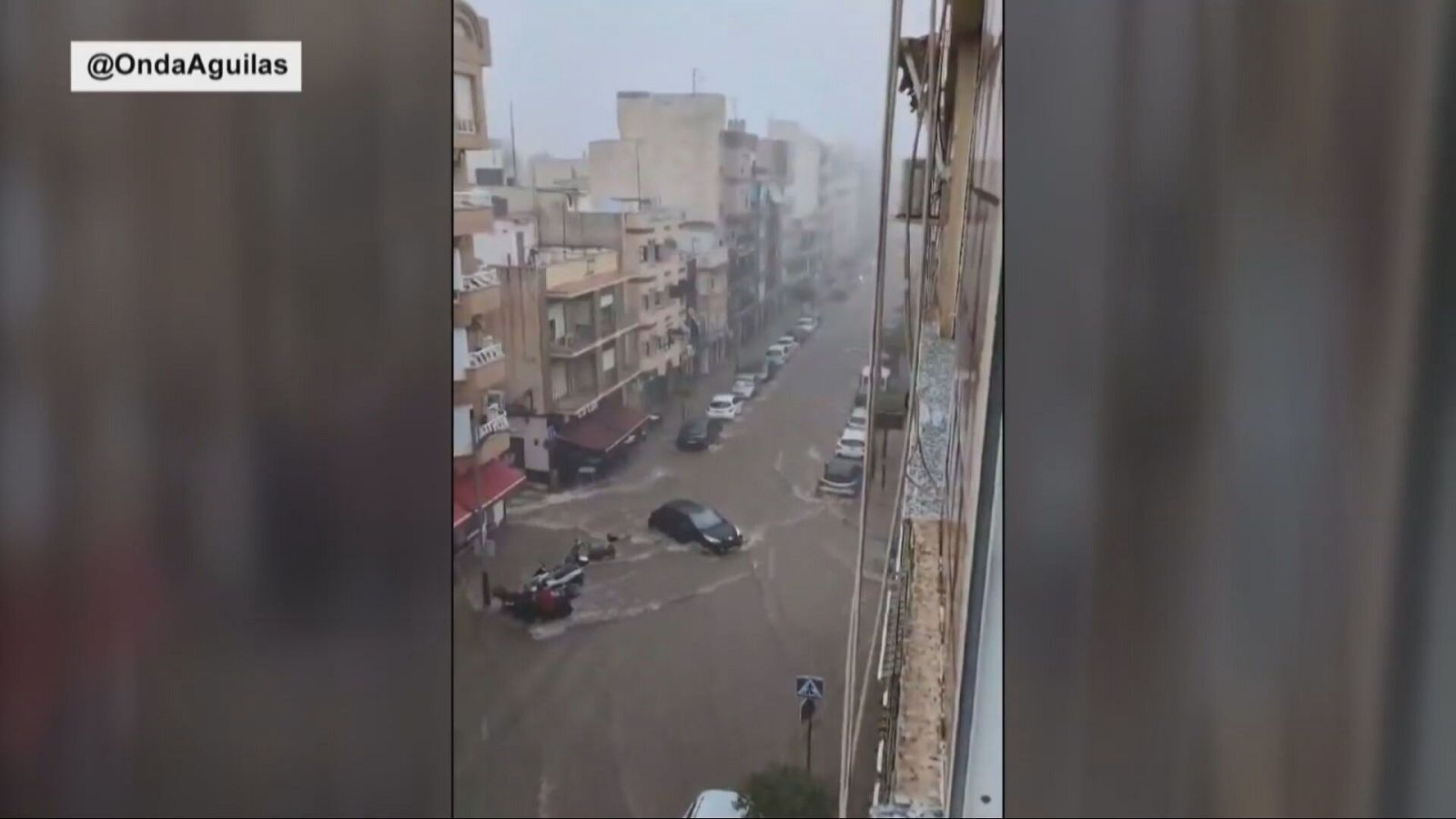 La borrasca Laurence deja una jornada complicada en Murcia | Ver